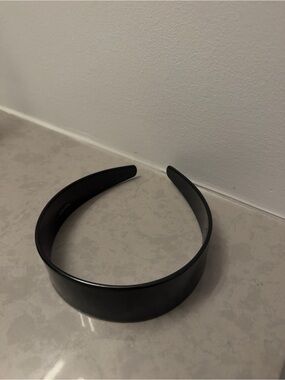 Wide Black Headband